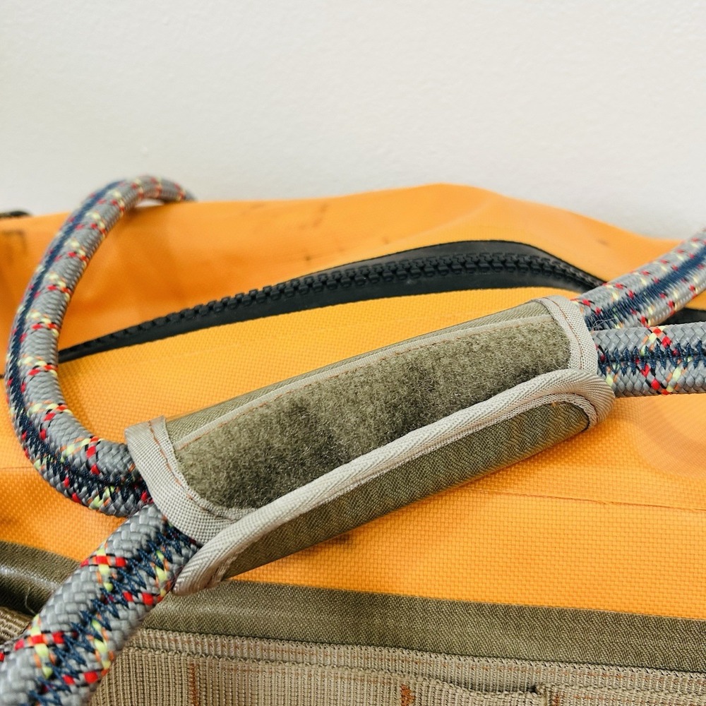 Fishpond Thunderhead Submersible Orange Duffel- Eco Luggage Used One Hole - Picture 6 of 11